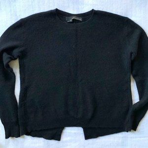 360 Cashmere Split Back Sweater
